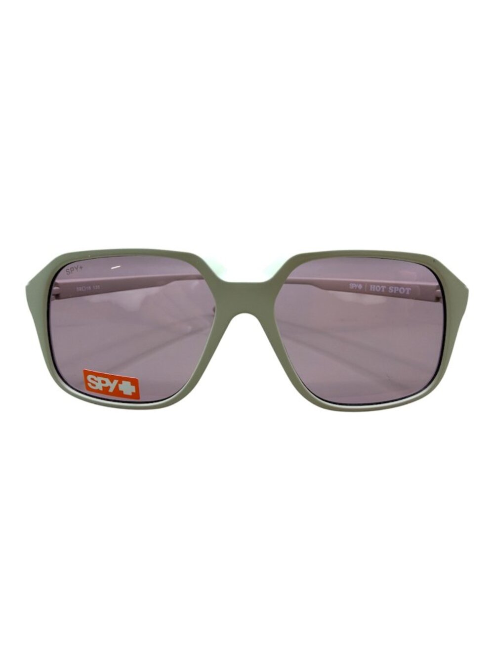 Spy Hot Spot Oversized Square Sunglasses, Matte Misty Gray (NEW IN BOX) - Picture 5 of 9